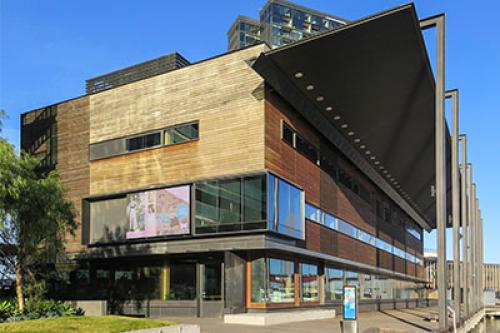 Library at the dock buliding