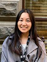 my melbourne student ambassador Thiri poses for camera