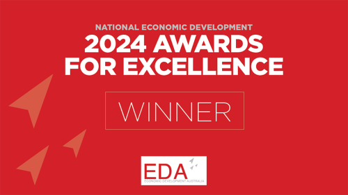 National Economic Development 2024 Awards for Excellence Winner - EDA (Economic Development Australia)